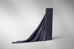 RESTSTÜCK | 90 cm | Bio French Terry - GOTS - navy