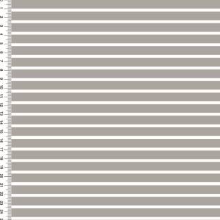 REMNANTS | 90 cm | Organic Jersey-Stripes (10/3mm) - GOTS - light gray/white