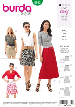 Skirt | BURDA-Edition | Size: 36 - 50 | Levels: 1