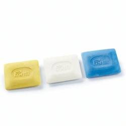 Schneiderkreide-Platten blau/gelb/weiß 25er Pack