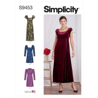 Schnittmuster Simplicity S9453 Misses Dress Gr. H5 (6-8-10-12-14)