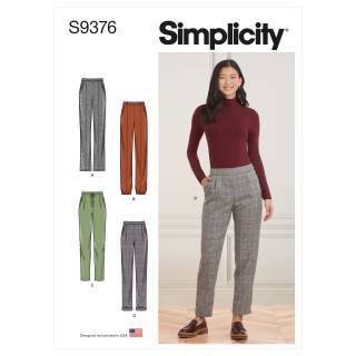 Simplicity Schnittmuster Damen Hosen #9376.H5 Gr. 38-44