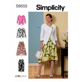 Simplicity Schnittmuster Damen Jacke Rock #9555.U5