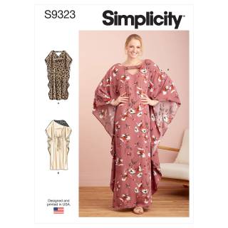 Simplicity Schnittmuster Damen Kleid #9323.A Gr. 32-50