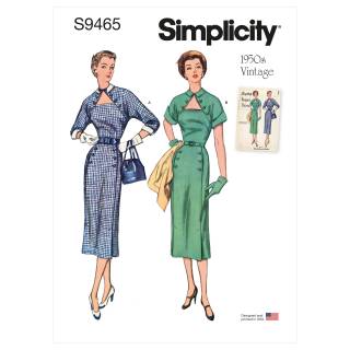 Simplicity Schnittmuster Damen Kleid #9465.U5 Gr. 46-54