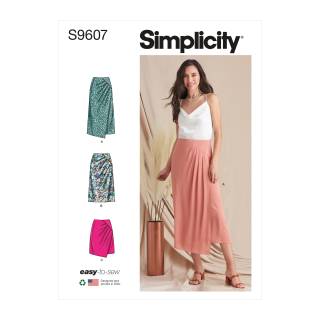 Simplicity Schnittmuster Damen Rock #9607.U5 Gr. 42-50
