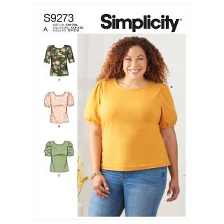 Simplicity Schnittmuster Damen Shirt #9273.A Gr. 30-52