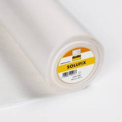 Solufix, Vlieseline®, water-soluble, self-adhesive, 45cm, white