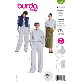 Sweatshirt + Sweatpants | BURDA | Level: 1