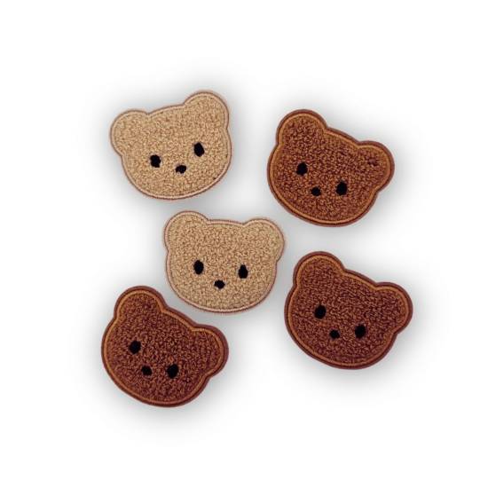Aufkleber | Braunbären | 55mm | verschiedene Farben