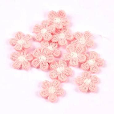 Patches | Lace | Flower |15mm | pink