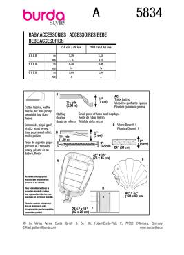 Baby Accessories | BURDA-Edition | Size: one size | Levels: 2