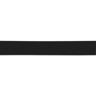 Cotton ribbon strong 20 mm black