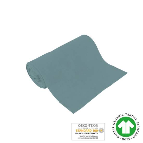 Bio Bündchenware - GOTS - frost