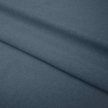 Organic Fleece (double-sided polar) uni - GOTS 7.0 - indigo