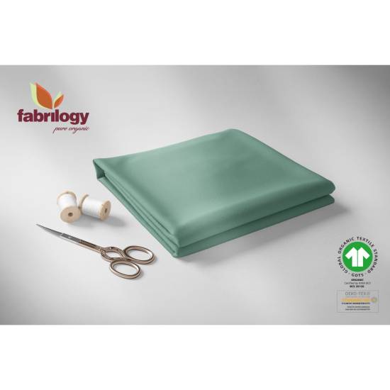 Bio French Terry (brushed) - GOTS - pistazie