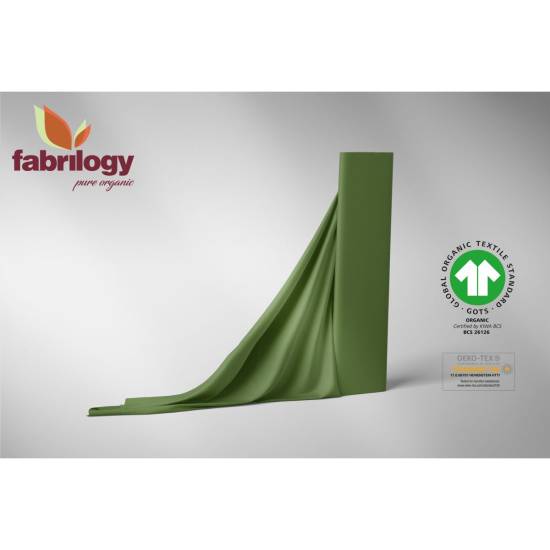Organic French Terry - GOTS - dark-green