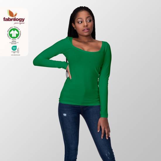 Organic Jersey - GOTS - leaf-green
