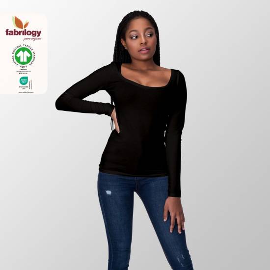 Bio Jersey - GOTS - schwarz