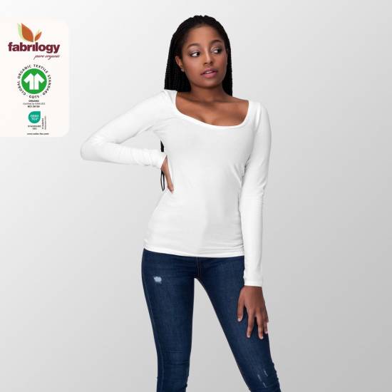 Organic Jersey - GOTS - white