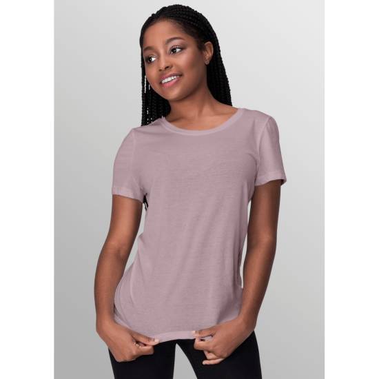 Bio Jersey (soft-touch) - GOTS - altrosa