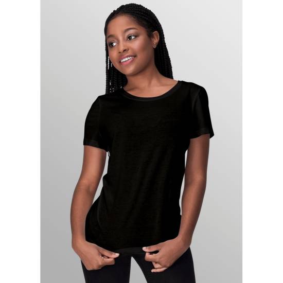Organic Jersey (soft-touch) - GOTS - black