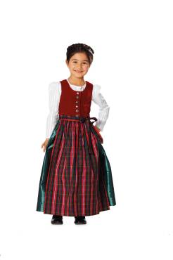 Dirndl | BURDA | Gr: 104 - 140 | Level: 3