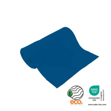 eco. ribbed fabrics - blue