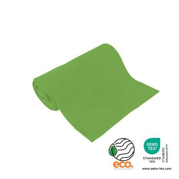 eco. ribbed fabrics - frog-green