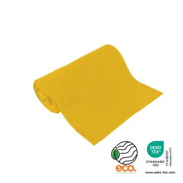 eco. ribbed fabrics - yellow