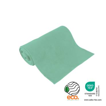 eco. ribbed fabrics - light mint