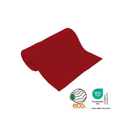 eco. ribbed fabrics - cherry-red