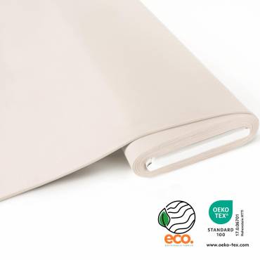 eco. Fleece (double-sided polar) uni - ecru