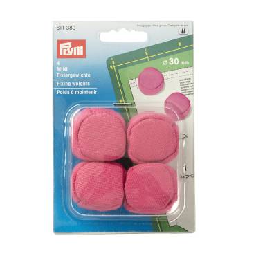 Fixation weights MINI 30 mm pink