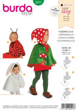 Fly agaric + Co | BURDA | Size: 68 - 98 | Level: 2