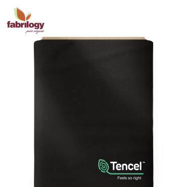  French Terry uni with TENCEL™ LYOCELL - black