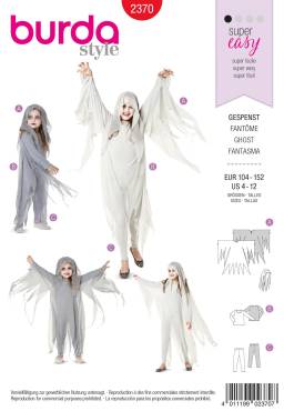 Ghost | BURDA | Size: 104 - 152 | Level: 1