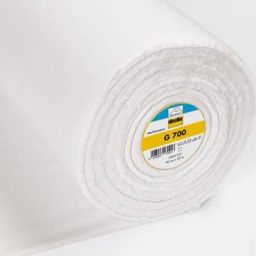 Woven Interlining G 700, Vlieseline®, fixable, 90cm, white