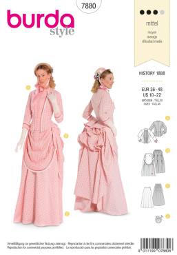 History 1888 | BURDA-Edition | Size: 36-48 | Levels: 3