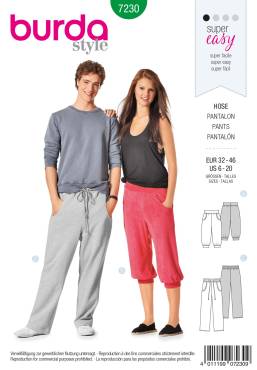 Pants | BURDA-Edition | Size: 32-46/44-58 | Levels: 1