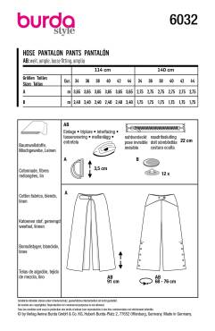 Hose | BURDA | Gr: 34 - 44 | Level: 2