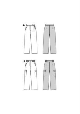 Pants | BURDA-Edition | Size: 34-44 | Levels: 3