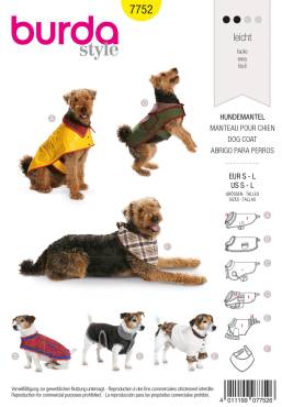 Dog coat | BURDA-Edition | Size: S-L | Levels: 2