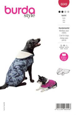 Dog coat | BURDA | Size: SML | Level: 2