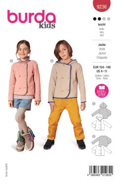 Jacket | BURDA-Edition | Size: 104-140 | Levels: 2