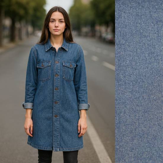 Jeans recycled - dark-blue