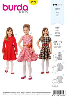 Kleid | BURDA | Gr: 110 - 140 | Level: 2