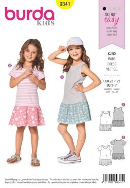 Dress | BURDA | Size: 92 - 122 | Level: 1