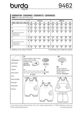 Kombination | BURDA | Gr: 56-80 | Level: 1