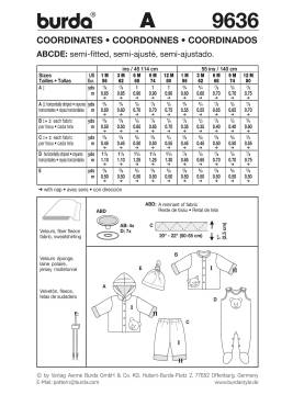 Kombination | BURDA | Gr: 56 - 80 | Level: 2